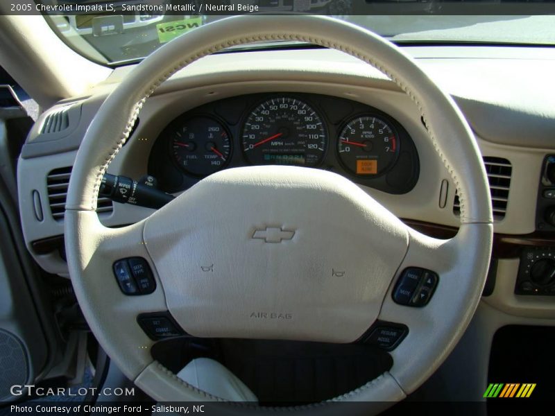 Sandstone Metallic / Neutral Beige 2005 Chevrolet Impala LS
