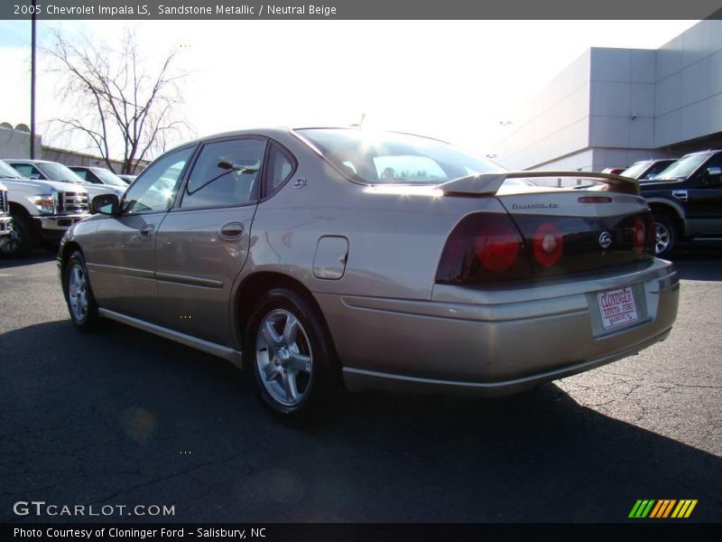 Sandstone Metallic / Neutral Beige 2005 Chevrolet Impala LS