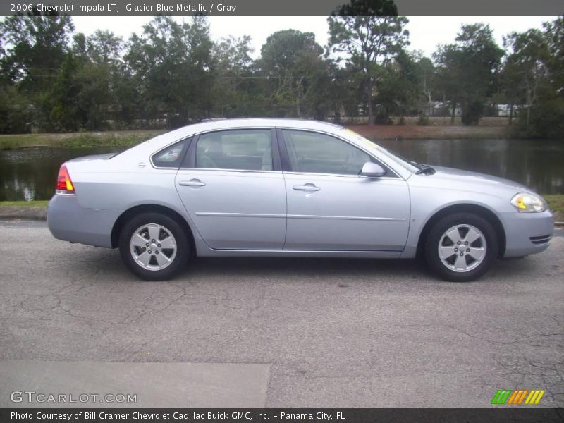 Glacier Blue Metallic / Gray 2006 Chevrolet Impala LT