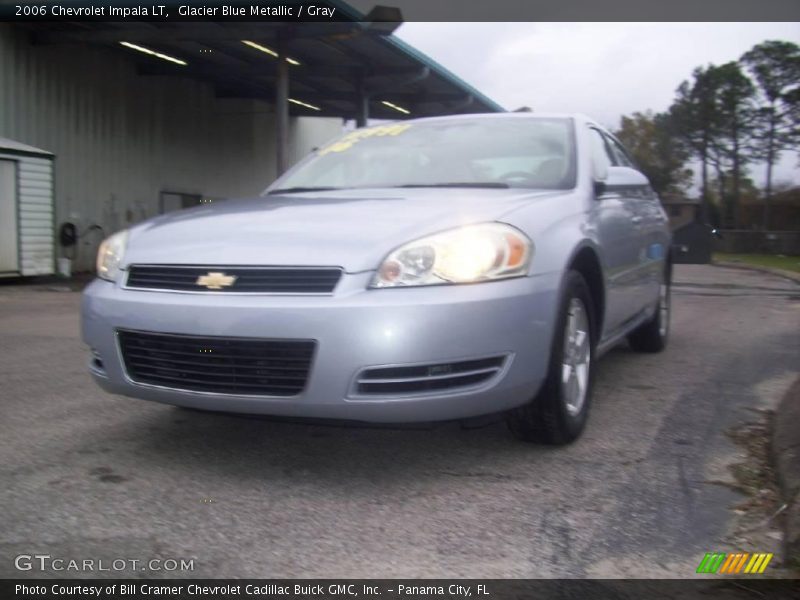 Glacier Blue Metallic / Gray 2006 Chevrolet Impala LT