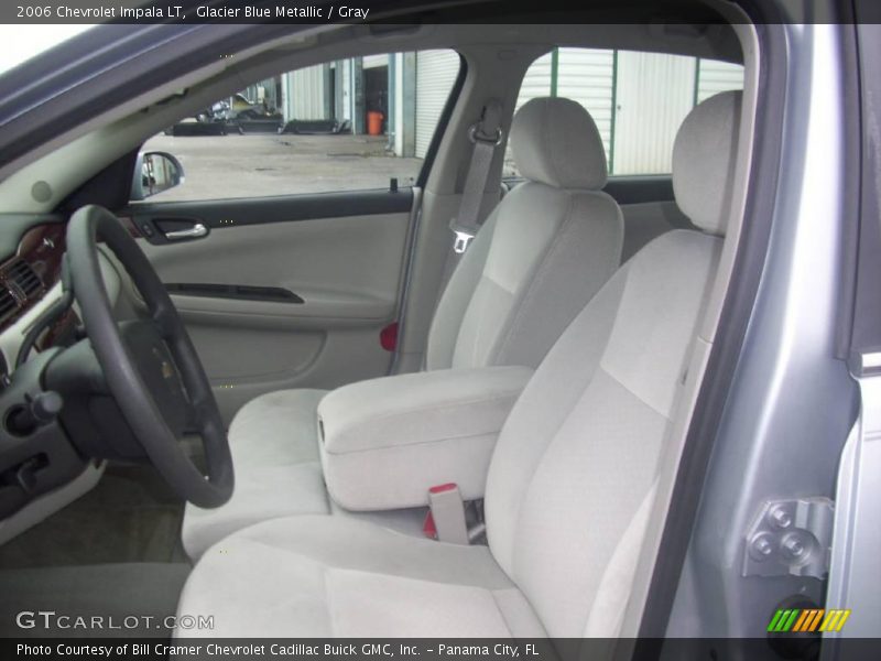 Glacier Blue Metallic / Gray 2006 Chevrolet Impala LT