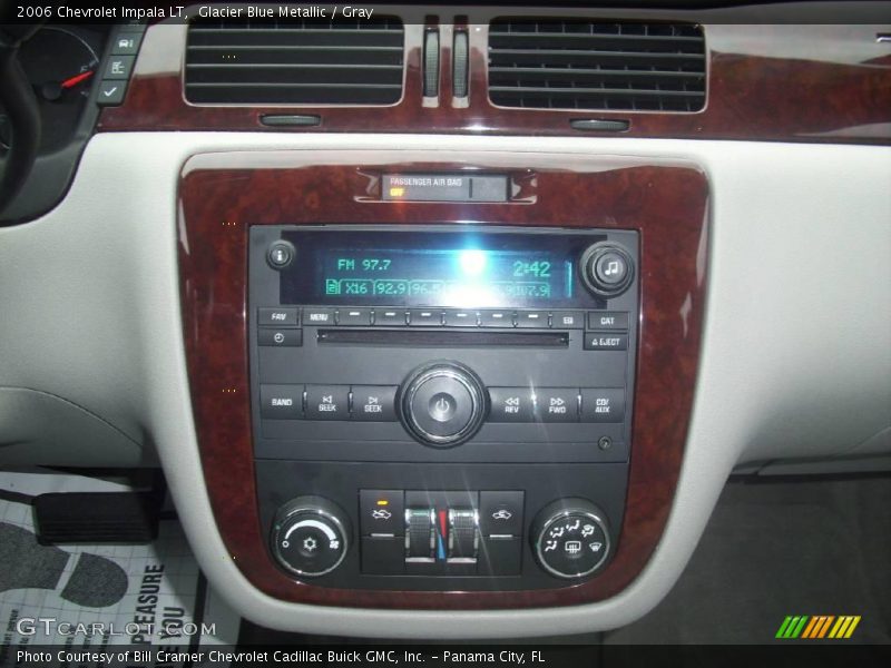 Glacier Blue Metallic / Gray 2006 Chevrolet Impala LT