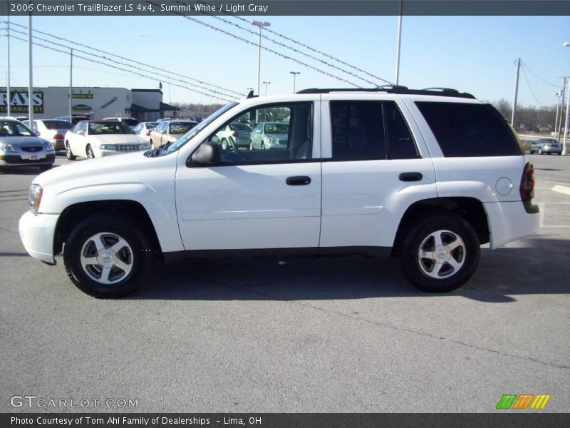 Summit White / Light Gray 2006 Chevrolet TrailBlazer LS 4x4