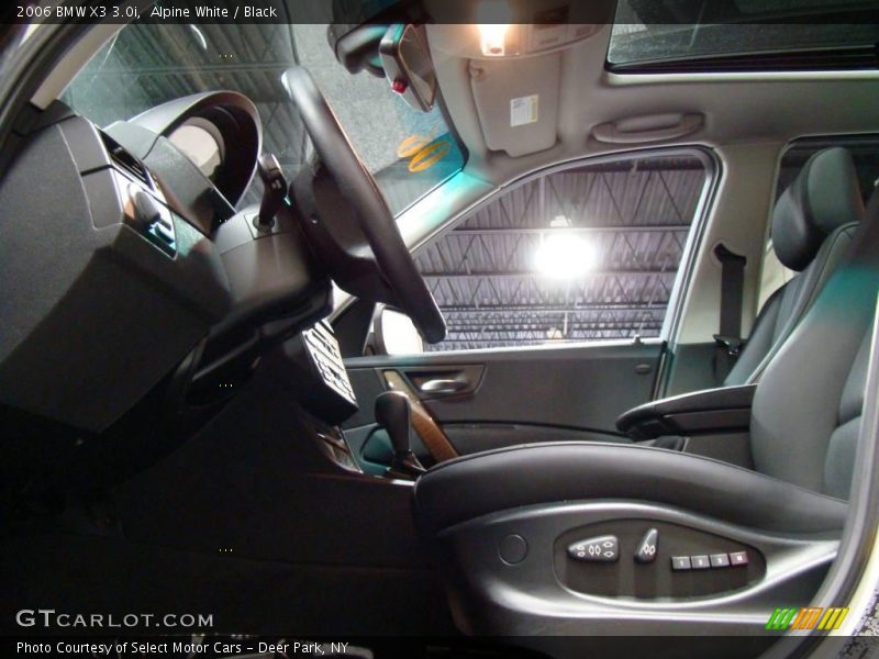 Alpine White / Black 2006 BMW X3 3.0i