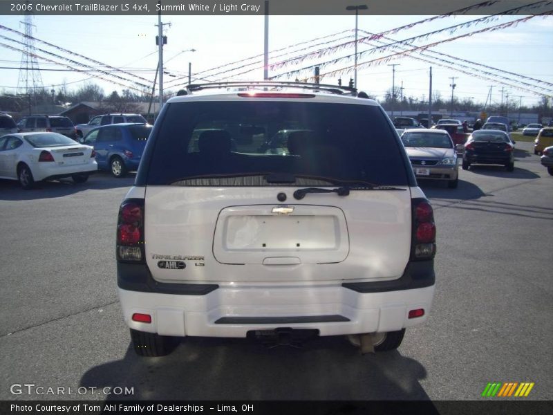 Summit White / Light Gray 2006 Chevrolet TrailBlazer LS 4x4