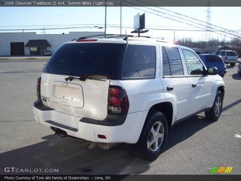 Summit White / Light Gray 2006 Chevrolet TrailBlazer LS 4x4