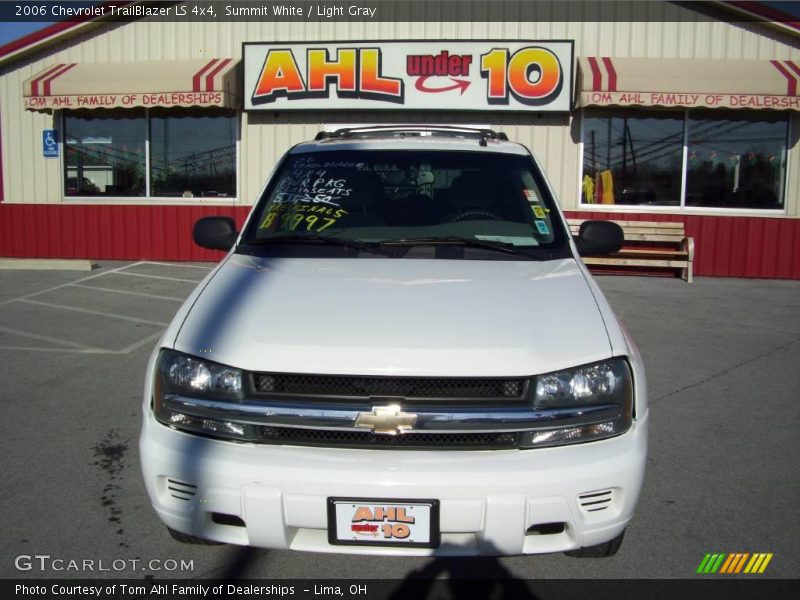 Summit White / Light Gray 2006 Chevrolet TrailBlazer LS 4x4
