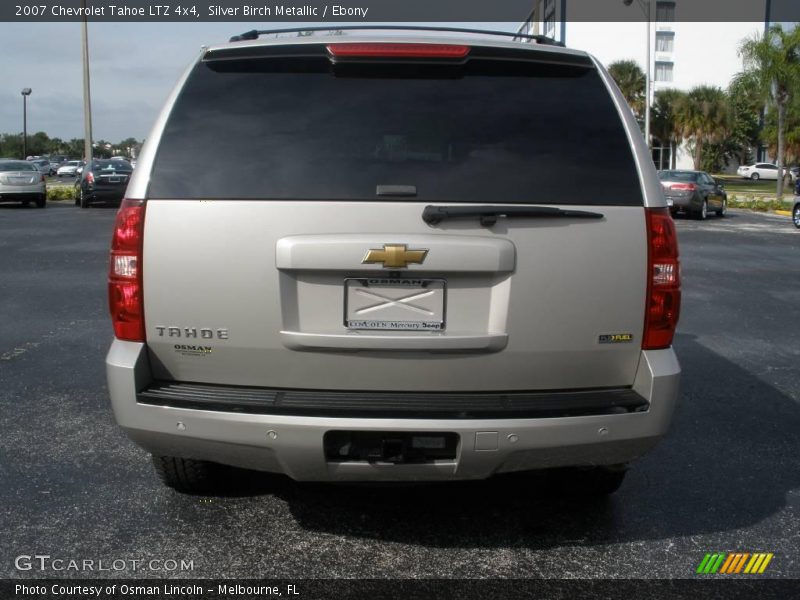 Silver Birch Metallic / Ebony 2007 Chevrolet Tahoe LTZ 4x4