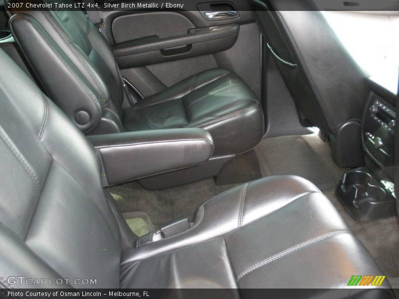 Silver Birch Metallic / Ebony 2007 Chevrolet Tahoe LTZ 4x4