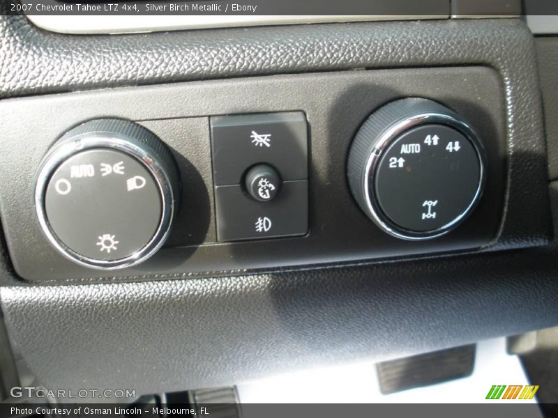 Silver Birch Metallic / Ebony 2007 Chevrolet Tahoe LTZ 4x4
