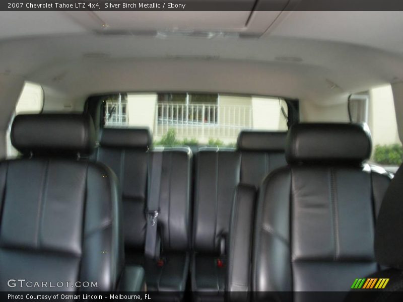 Silver Birch Metallic / Ebony 2007 Chevrolet Tahoe LTZ 4x4
