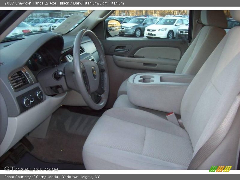 Black / Dark Titanium/Light Titanium 2007 Chevrolet Tahoe LS 4x4