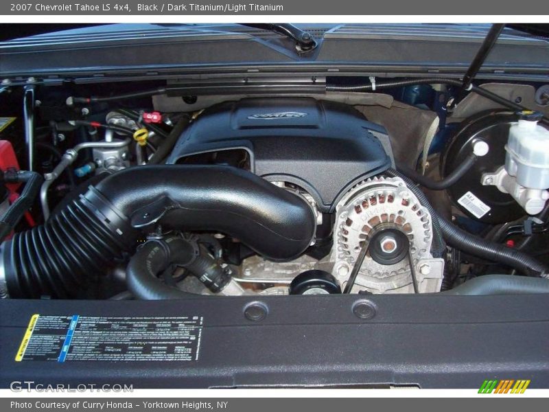 Black / Dark Titanium/Light Titanium 2007 Chevrolet Tahoe LS 4x4