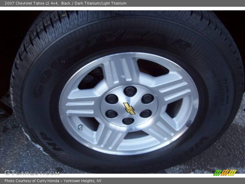 Black / Dark Titanium/Light Titanium 2007 Chevrolet Tahoe LS 4x4