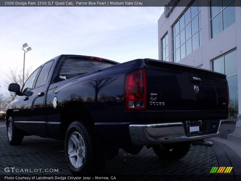 Patriot Blue Pearl / Medium Slate Gray 2006 Dodge Ram 1500 SLT Quad Cab