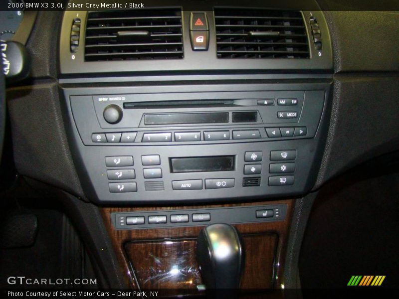 Silver Grey Metallic / Black 2006 BMW X3 3.0i