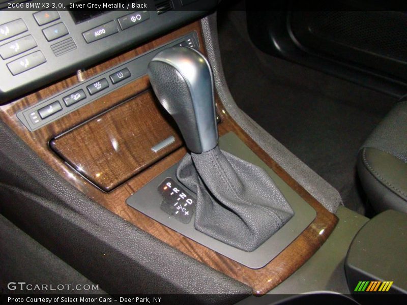 Silver Grey Metallic / Black 2006 BMW X3 3.0i