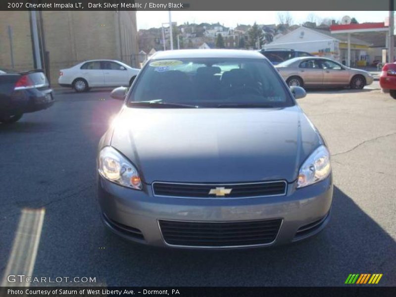 Dark Silver Metallic / Ebony Black 2007 Chevrolet Impala LT