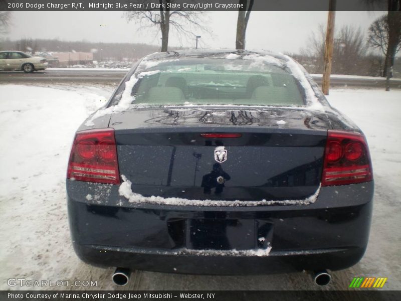 Midnight Blue Pearl / Dark Slate Gray/Light Graystone 2006 Dodge Charger R/T