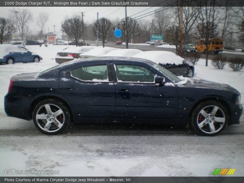 Midnight Blue Pearl / Dark Slate Gray/Light Graystone 2006 Dodge Charger R/T