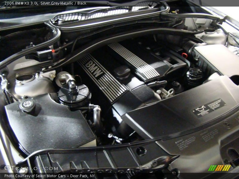 Silver Grey Metallic / Black 2006 BMW X3 3.0i