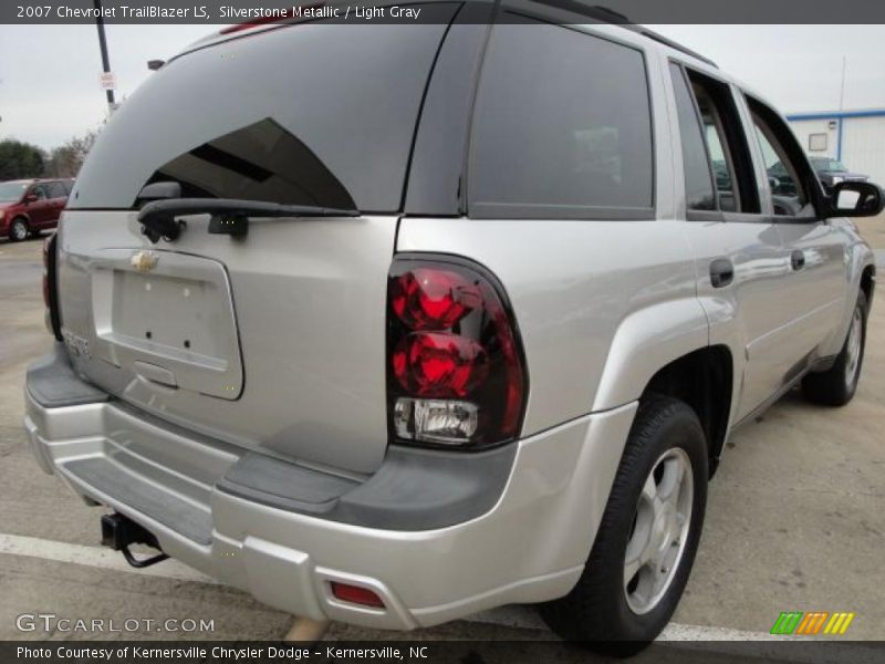 Silverstone Metallic / Light Gray 2007 Chevrolet TrailBlazer LS