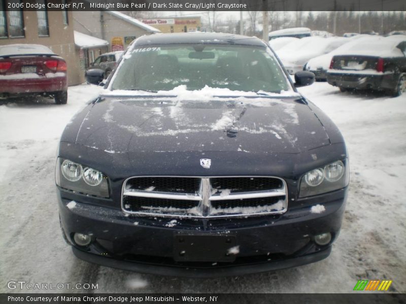 Midnight Blue Pearl / Dark Slate Gray/Light Graystone 2006 Dodge Charger R/T