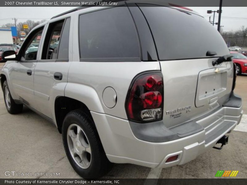 Silverstone Metallic / Light Gray 2007 Chevrolet TrailBlazer LS