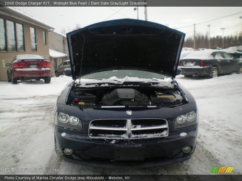 Midnight Blue Pearl / Dark Slate Gray/Light Graystone 2006 Dodge Charger R/T