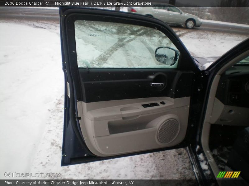 Midnight Blue Pearl / Dark Slate Gray/Light Graystone 2006 Dodge Charger R/T