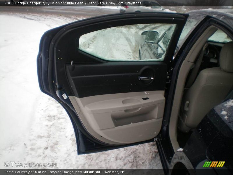 Midnight Blue Pearl / Dark Slate Gray/Light Graystone 2006 Dodge Charger R/T