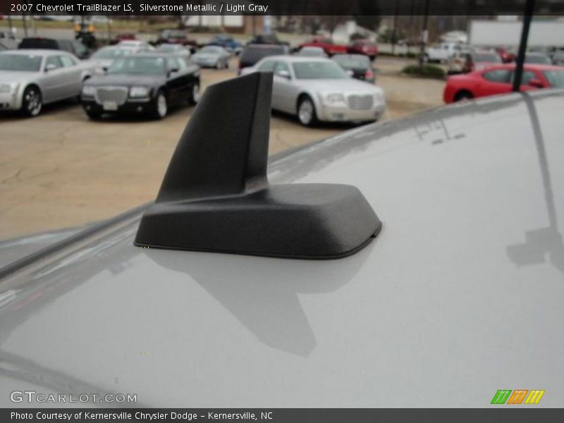 Silverstone Metallic / Light Gray 2007 Chevrolet TrailBlazer LS