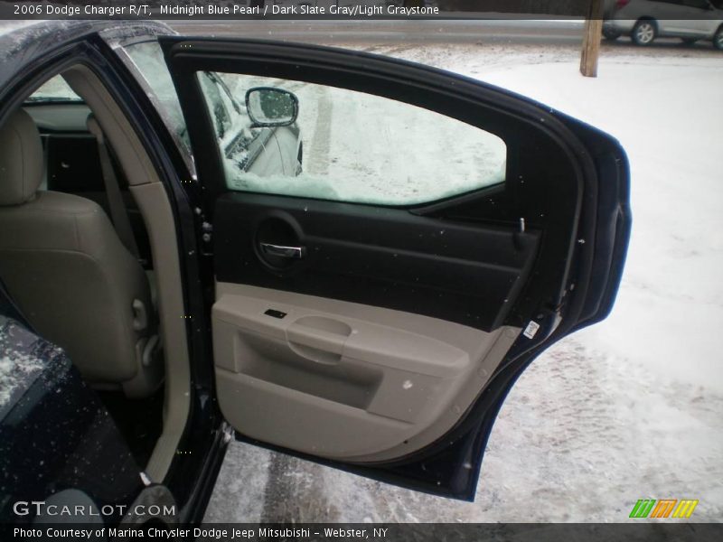 Midnight Blue Pearl / Dark Slate Gray/Light Graystone 2006 Dodge Charger R/T