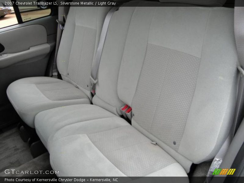 Silverstone Metallic / Light Gray 2007 Chevrolet TrailBlazer LS