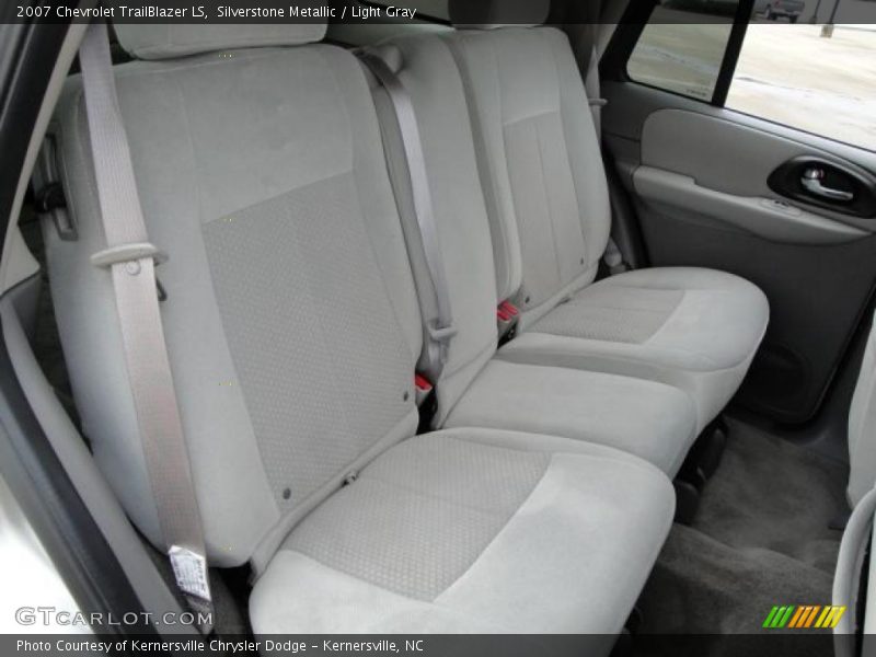 Silverstone Metallic / Light Gray 2007 Chevrolet TrailBlazer LS