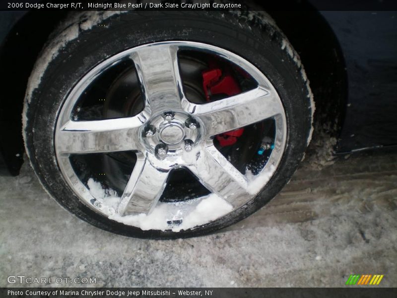 Midnight Blue Pearl / Dark Slate Gray/Light Graystone 2006 Dodge Charger R/T