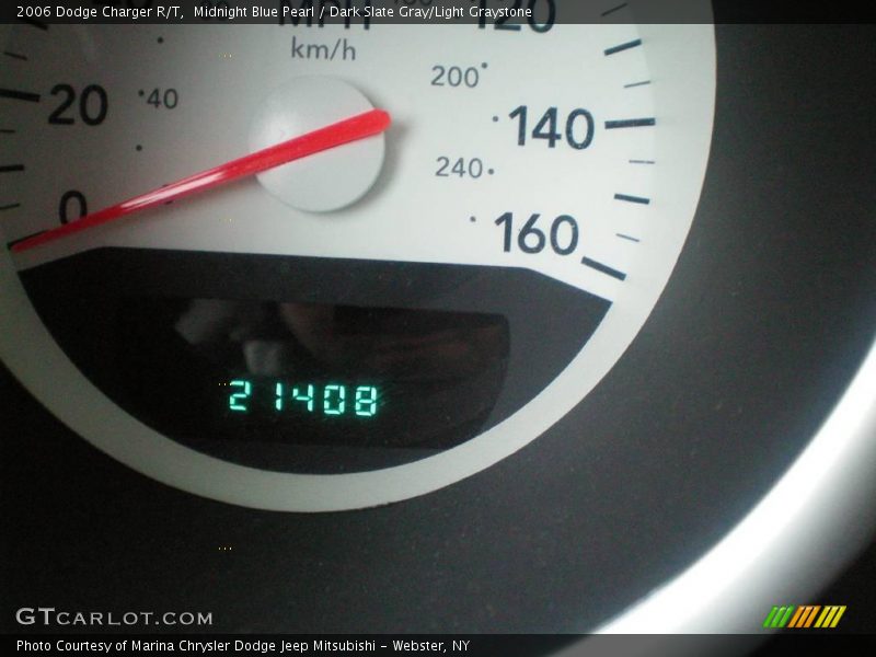 Midnight Blue Pearl / Dark Slate Gray/Light Graystone 2006 Dodge Charger R/T