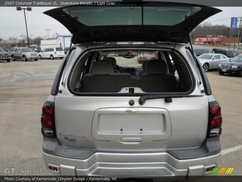 Silverstone Metallic / Light Gray 2007 Chevrolet TrailBlazer LS