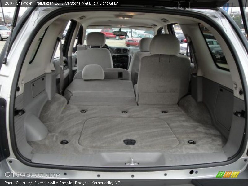 Silverstone Metallic / Light Gray 2007 Chevrolet TrailBlazer LS