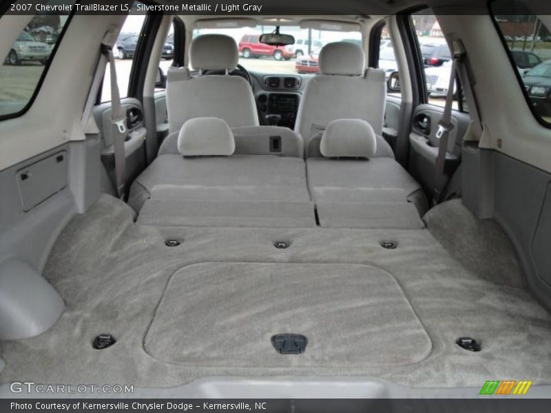 Silverstone Metallic / Light Gray 2007 Chevrolet TrailBlazer LS
