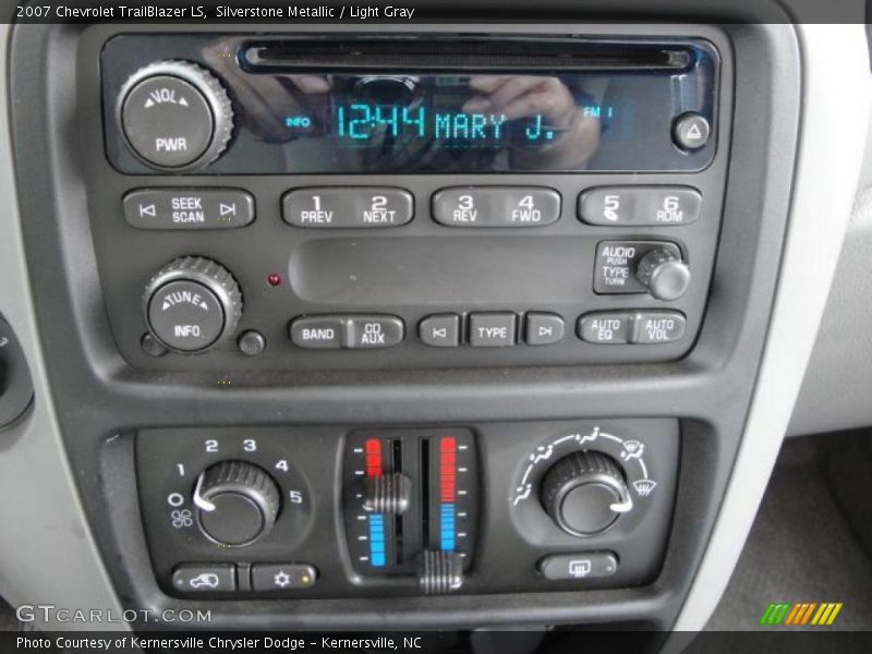 Silverstone Metallic / Light Gray 2007 Chevrolet TrailBlazer LS
