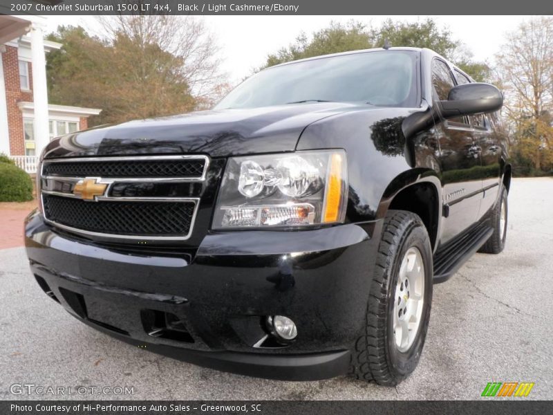 Black / Light Cashmere/Ebony 2007 Chevrolet Suburban 1500 LT 4x4