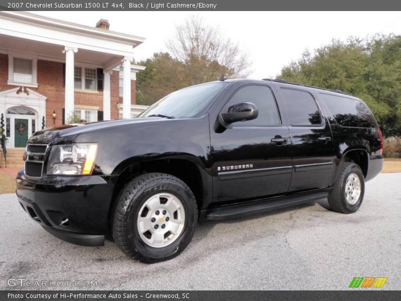 Black / Light Cashmere/Ebony 2007 Chevrolet Suburban 1500 LT 4x4