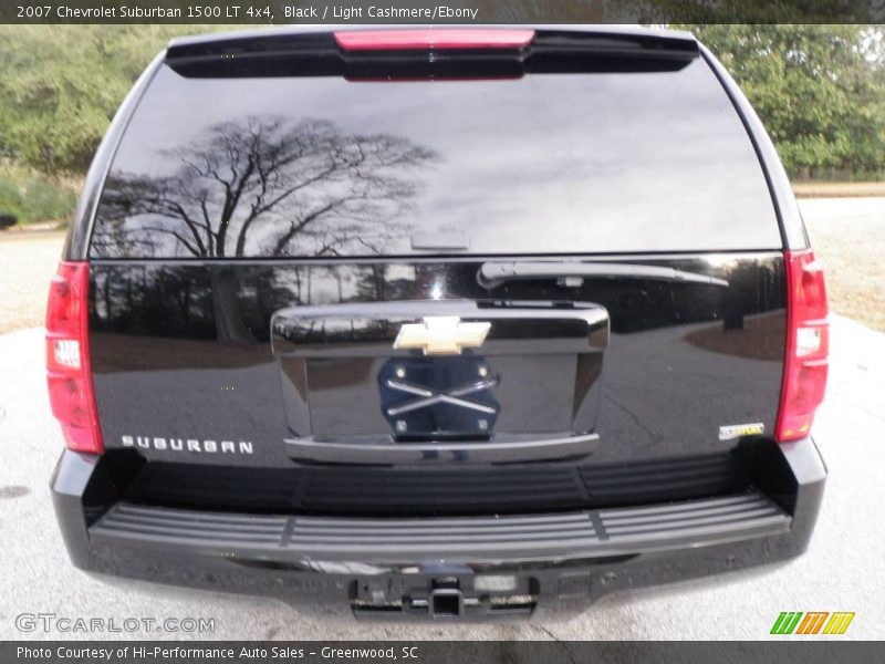 Black / Light Cashmere/Ebony 2007 Chevrolet Suburban 1500 LT 4x4