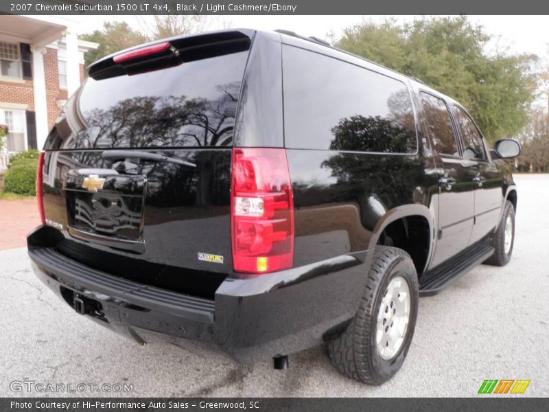 Black / Light Cashmere/Ebony 2007 Chevrolet Suburban 1500 LT 4x4