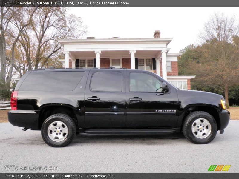 Black / Light Cashmere/Ebony 2007 Chevrolet Suburban 1500 LT 4x4