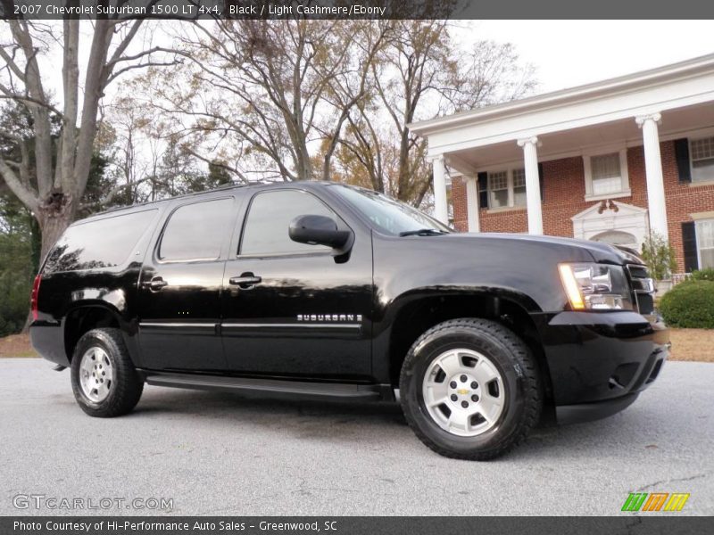 Black / Light Cashmere/Ebony 2007 Chevrolet Suburban 1500 LT 4x4