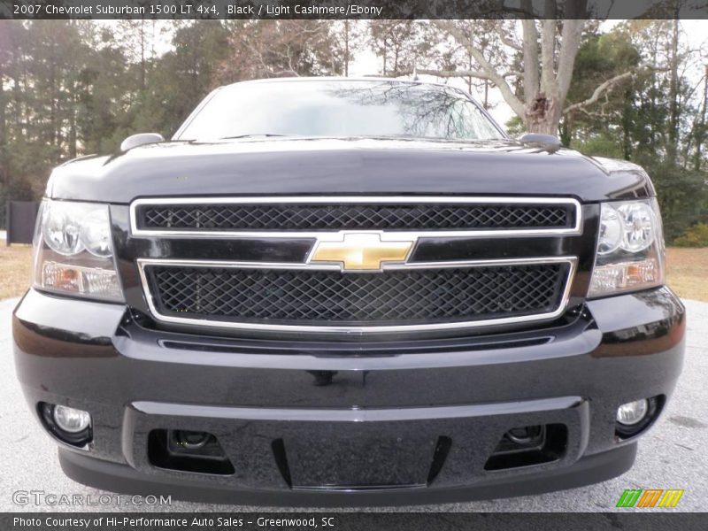 Black / Light Cashmere/Ebony 2007 Chevrolet Suburban 1500 LT 4x4