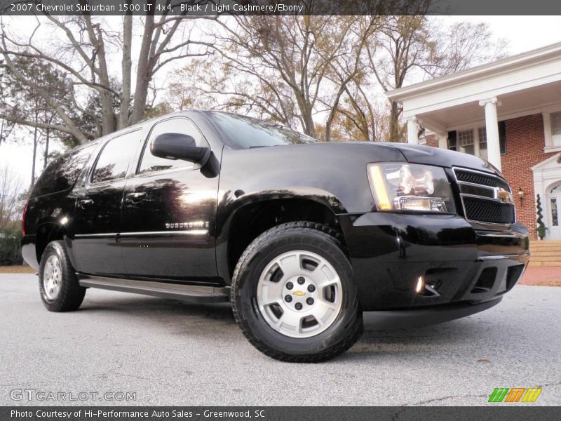 Black / Light Cashmere/Ebony 2007 Chevrolet Suburban 1500 LT 4x4