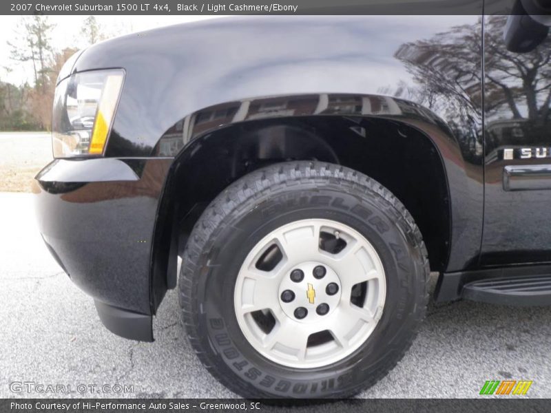 Black / Light Cashmere/Ebony 2007 Chevrolet Suburban 1500 LT 4x4